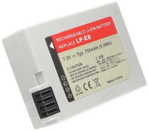 LP-E8 ersättningsbatteri