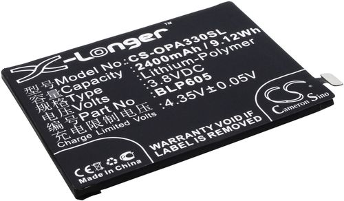 Oppo A33c, 3.8V, 2400 mAh