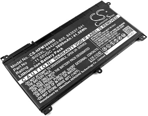 Hp Pavilion X360 13-U101NA, 11.55V, 3600 mAh