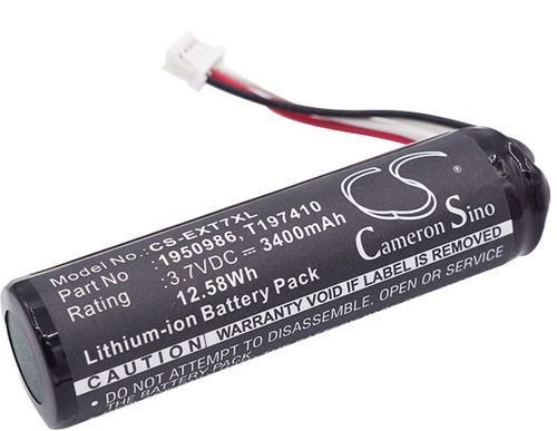 T197410 för Extech, 3.7V, 3400 mAh