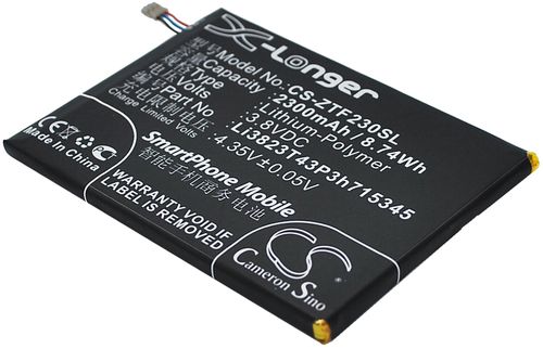 Zte MF910 4G LTE, 3.8V, 2300 mAh