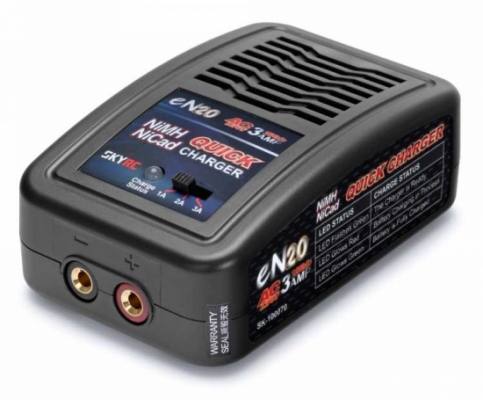 SkyRC eN20 Multi / Tamiya Laddare NiMh 1-2-3A 4-8cell 20W 240VAC
