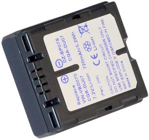 Hitachi DZ-BD7HE, 7.2V (7.4V), 720 mAh