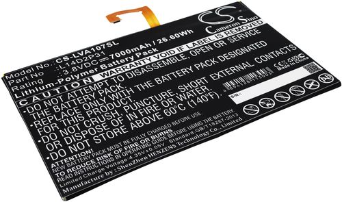 Lenovo TB-X103F, 3.8V, 7000 mAh