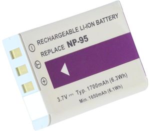 Fujifilm FinePix F30, 3.6V (3.7V), 1700 mAh