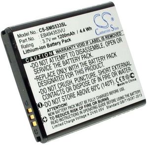Samsung SGH-T499Y, 3.7(3.6V), 1200 mAh