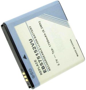 Samsung Galaxy S DUOS, 3.6V (3.7V), 1700 mAh