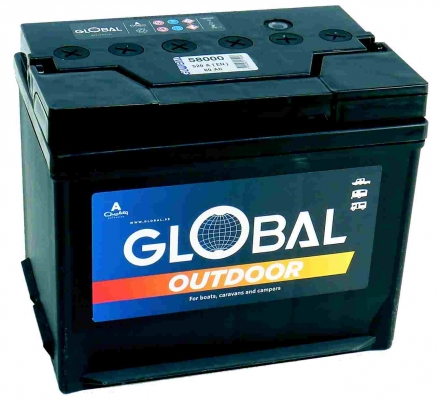 Fritidsbatteri 80Ah 80Ah (Outdoor) 265 x 174 x 224 mm