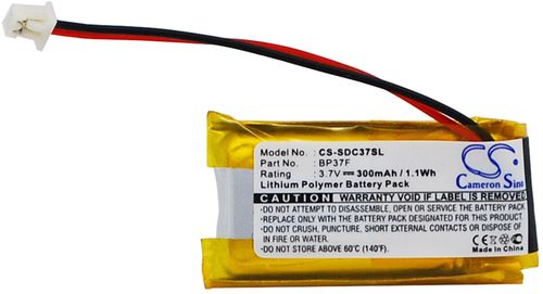 BP37F för Dogtra, 3.7V, 300 mAh
