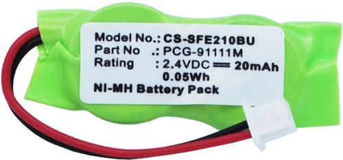 Sony VAIO PCG-SR31K, 2.4V, 20 mAh