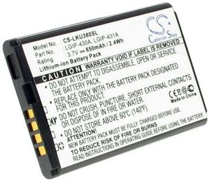 LGIP-430A ersättningsbatteri