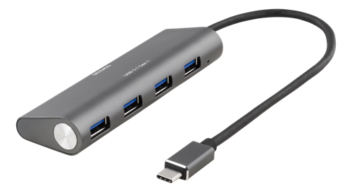USB-Hub 3.1 / 4xUSB-A / 1xUSB-C
