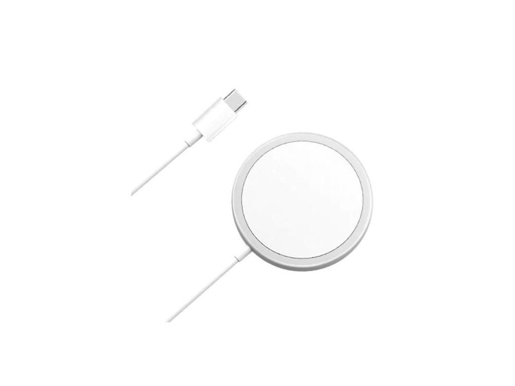SiGN MagSafe Ladere Qi 15W, USB-C - Hvit