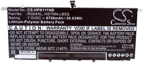 HSTNN-LB5Q för HP, 7.5V, 6750 mAh