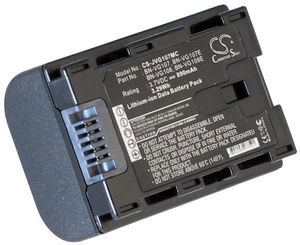 JVC GZ-HM650U, 3.6(3.7V), 890 mAh