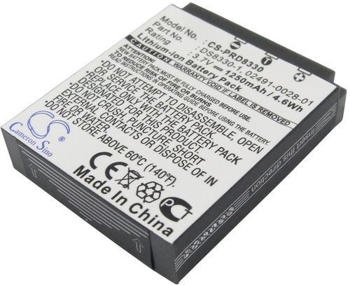 Vivitar Vivicam 8330, 3.7V, 1250 mAh
