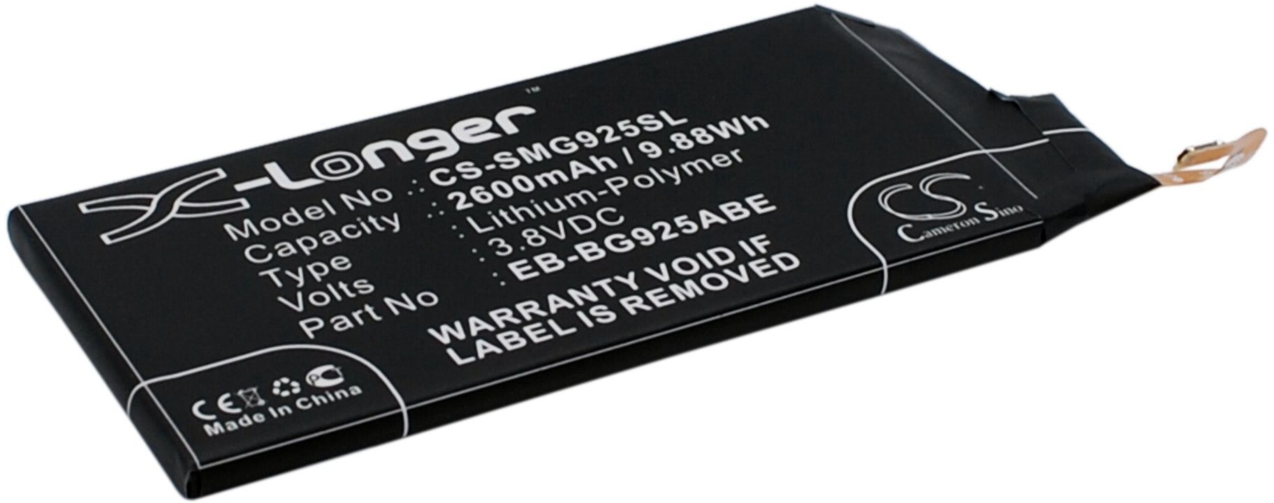 Samsung Zero, 3.8V, 2600 mAh
