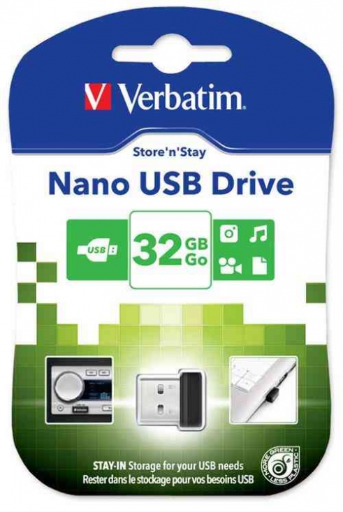 32GB Verbatim USB-Minne mini