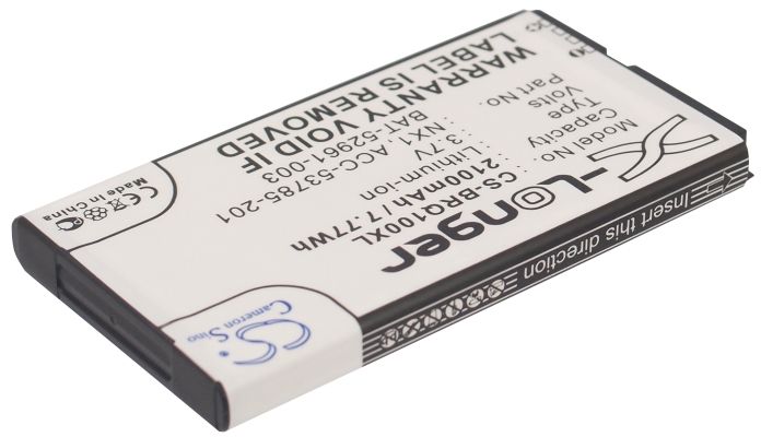 Blackberry Q10, 3.7V, 2100 mAh