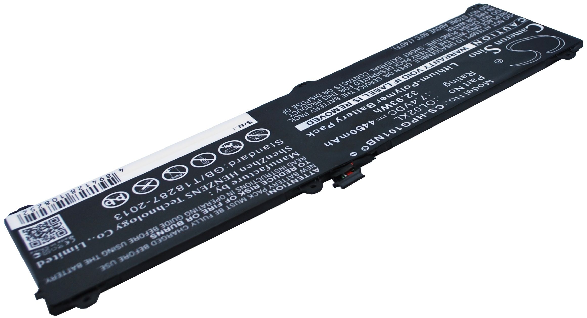 0LO2XL för HP, 7.4V, 4450 mAh
