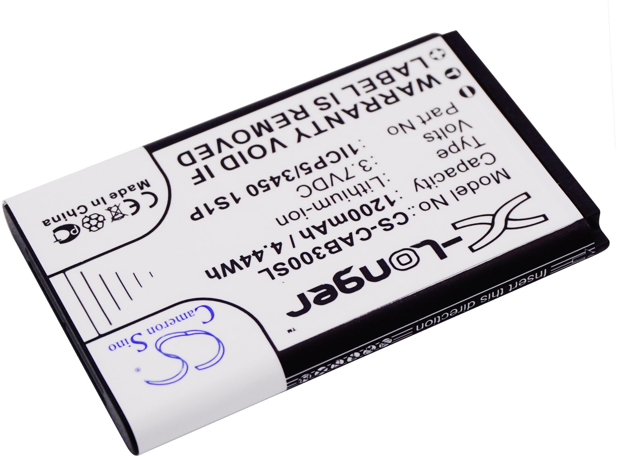 Manta TEL1713, 3.7V, 1200 mAh