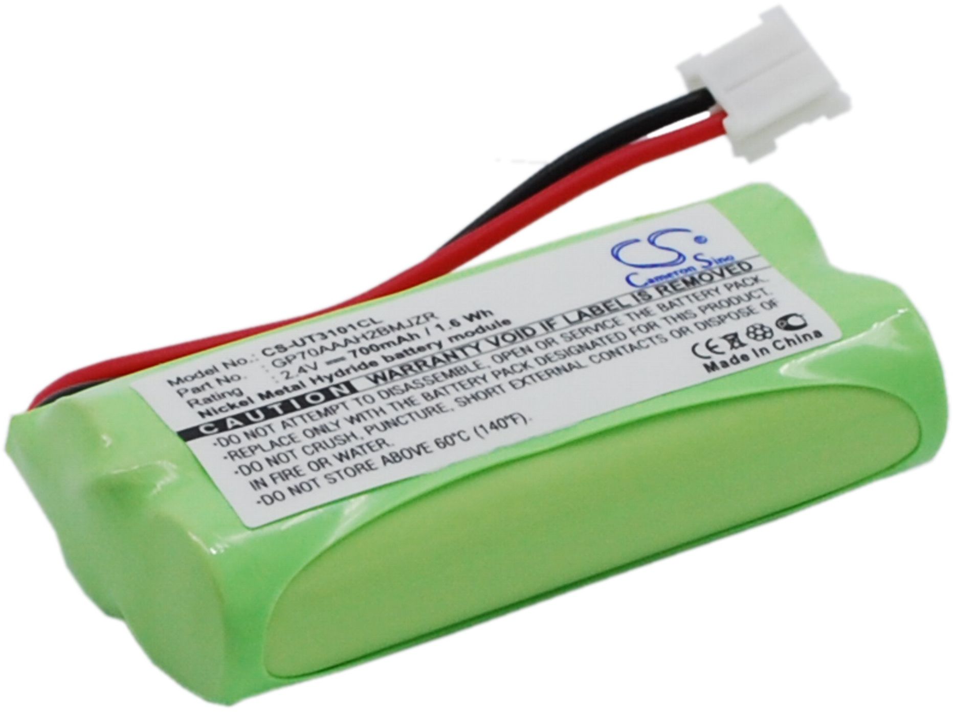 V Tech 6010, 2.4V, 700 mAh