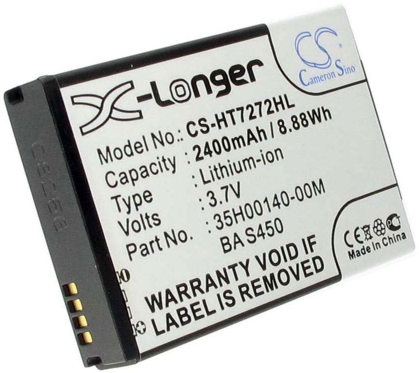 T-Mobile G2, 3.7V, 2400 mAh