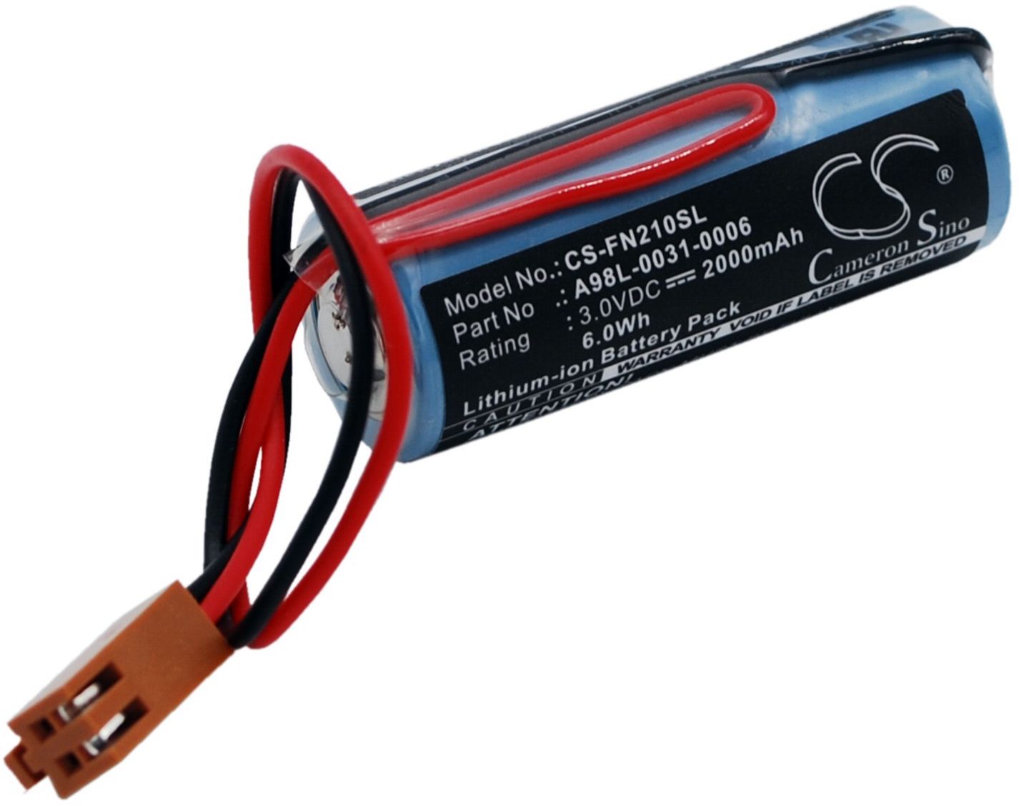 Ge FANUC CNC Power Mate H, 3.0V, 2000 mAh