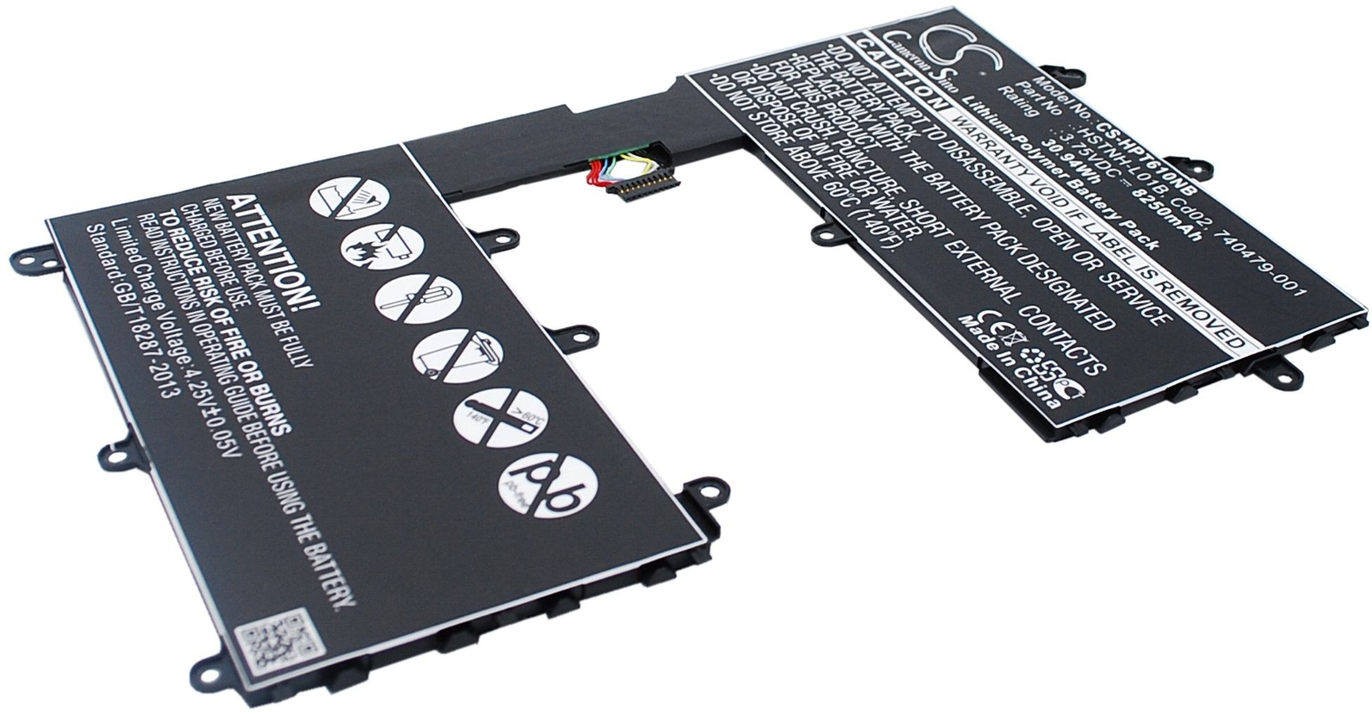 Hp Omni 10 5600us, 3.75V, 8250 mAh