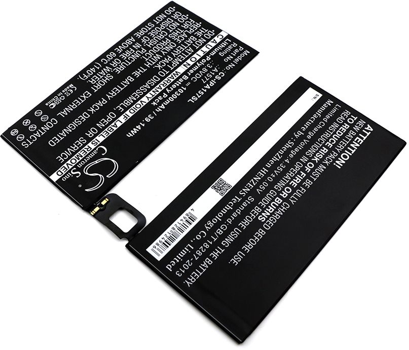 Apple iPad Pro 12.9, 3.8V, 10300 mAh