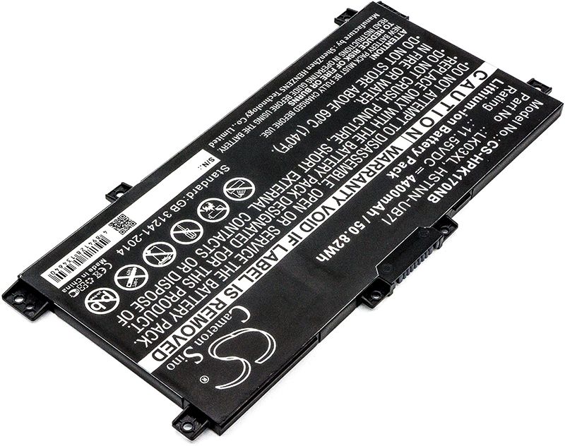 TPN-W128 för HP, 11.55V, 4400 mAh