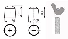 6V GL78862 189Ah 260 x 181 x 246mm