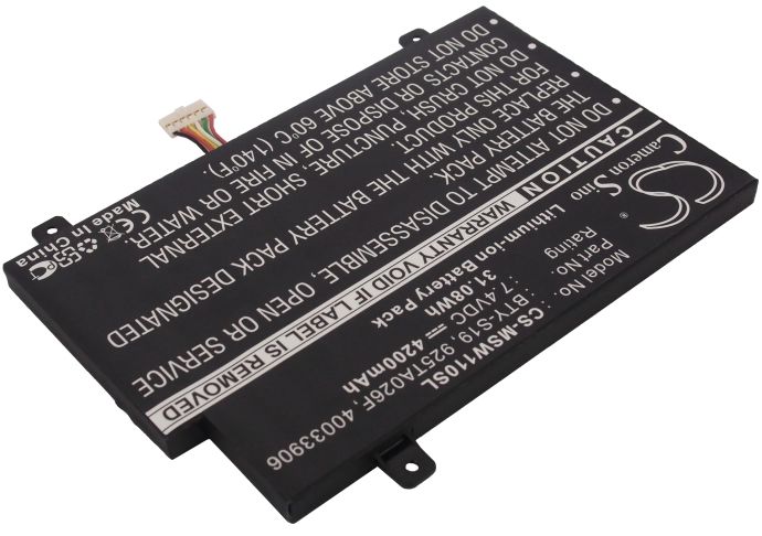 40033906 för MSI, 7.4V, 4200 mAh