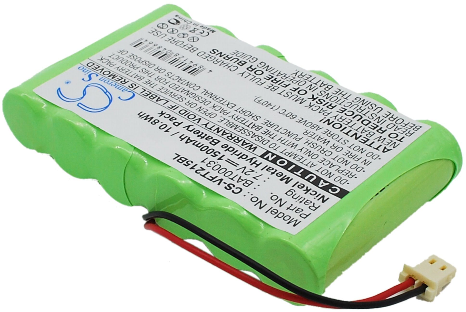 BAT00031 för VeriFone, 7.2V, 1500 mAh