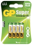 AAA GP Super LR3 Alkaline 4er Blister