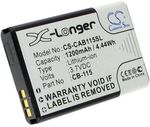 CAT B100, 3.7V (3.6V), 1200 mAh