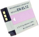 EN-EL12 ersättningsbatteri