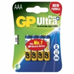 AAA GP Ultra Plus LR3 Alkaline 4er Blister