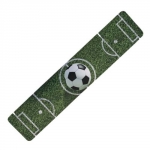 Ergonomic keyboard rest with football theme