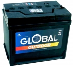Fritidsbatteri 80Ah 80Ah (Outdoor) 265 x 174 x 224 mm