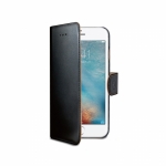 Celly Wallet Case for Apple iPhone 7 iPhone 8 , with 3 spacious, black