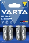 AA 1,5V Lithium 4er Blister Varta