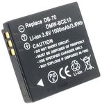 CGA-S008/DMW-BCE10/VW-VBJ10 ersättningsbatteri