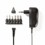 Ställbar nätadapter / universal laddare 110-240V till 3/4.5/5/6/7.5/9/12V DC 1.0A
