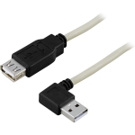USB 2.0 kabel Typ A ha - Typ A ho vinklad