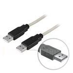 USB 2.0 kabel Typ A hane - Typ A hane 2,0m