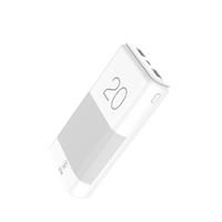 SiGN Ekstremt Kraftfull Q.C Powerbank 20000mAh, 2.1A - Hvit