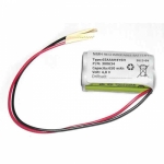 4.8V, 0.6Ah, 15 cm Kabel seitlich, NiMh