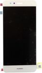 Huawei P10 Lite (WAS-L21) - Vit skärm med LCD, glas och touch (digitizer)