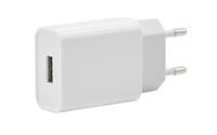 SiGN Väggladdare för iPhone, iPad, Android 1xUSB-A, 2.4A - Vit